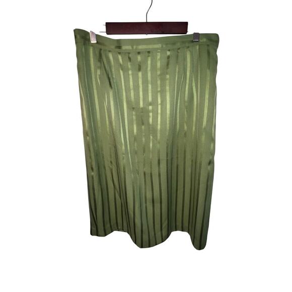 Chad Stevens Womens size18W skirt jacket set padded vent striped USA vintage ￼ - Picture 5 of 13